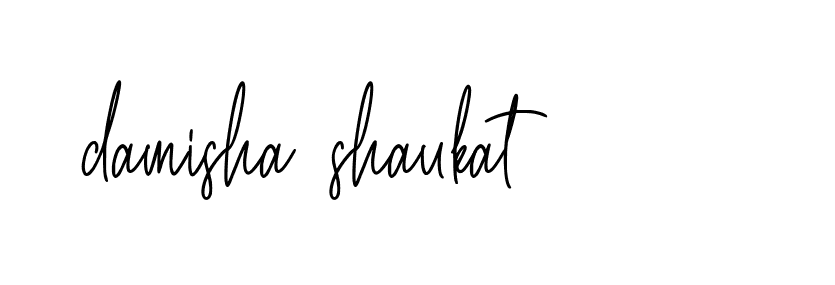 Signature of damisha-shaukat