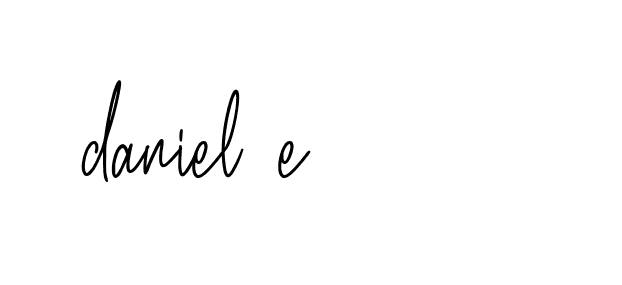 Signature of daniel-e