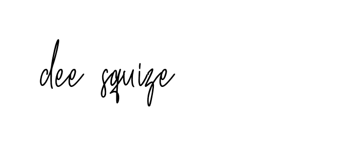 Signature of dee-squize-