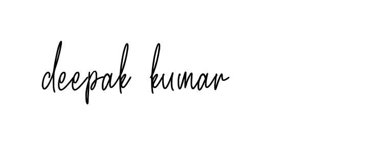 Signature of deepak-kumar