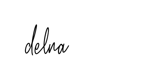 Signature of delna