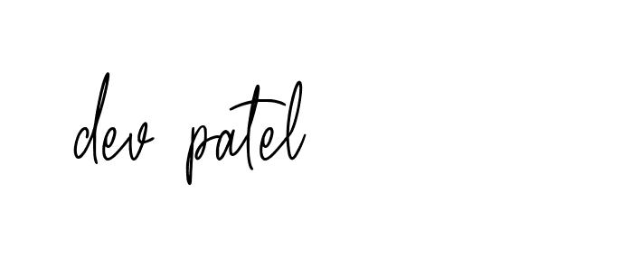 Signature of dev-patel-