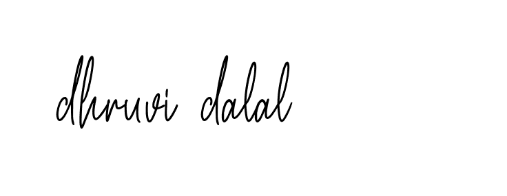 Signature of dhruvi-dalal