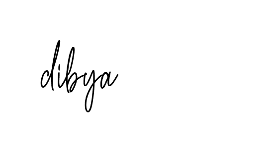 Signature of dibya