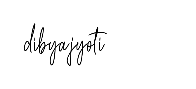 Signature of dibyajyoti