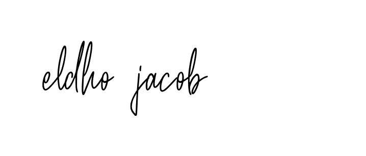 Signature of eldho-jacob