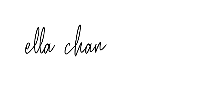 Signature of ella-chan