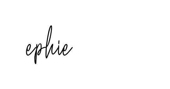 Signature of ephie