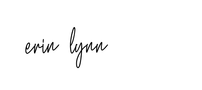 Signature of erin-lynn