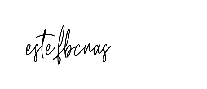 Signature of estefbcnas