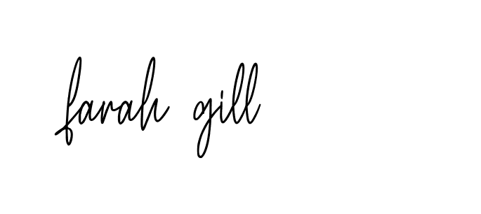 Signature of farah-gill