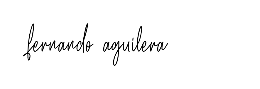 Signature of fernando-aguilera