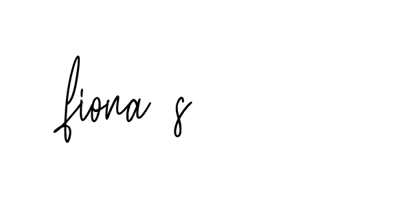 Signature of fiona-s