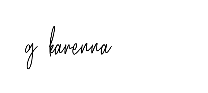 Signature of g-karenna