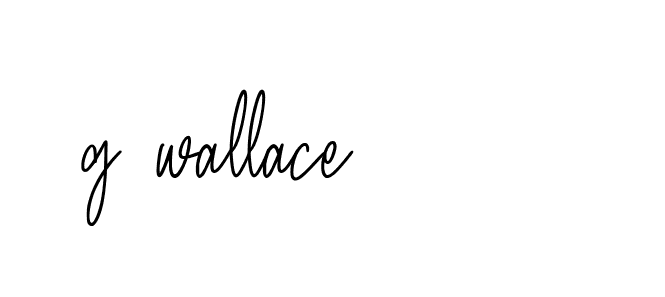 Signature of g-wallace