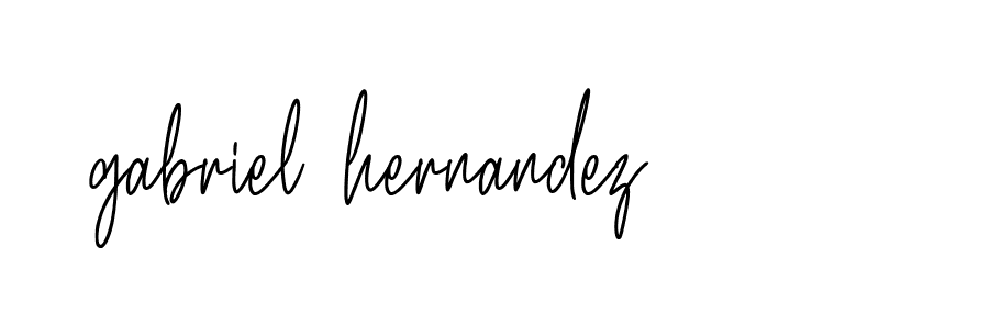 Signature of gabriel-hernandez