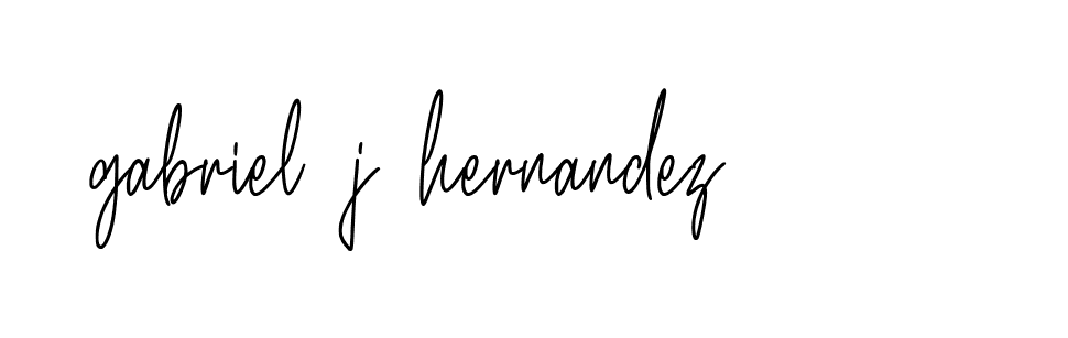 Signature of gabriel-j-hernandez