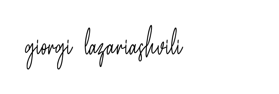 Signature of giorgi-lazariashvili