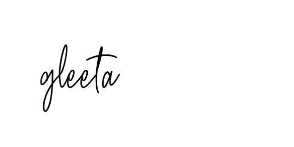 Signature of gleeta-