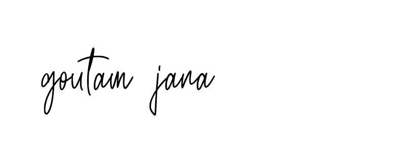 Signature of goutam-jana-