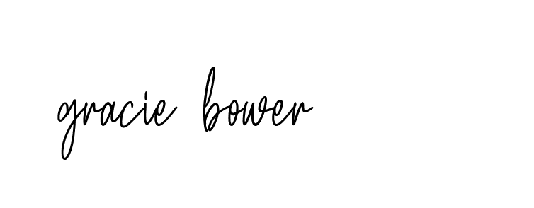 Signature of gracie-bower