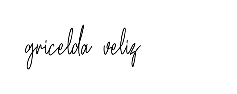 Signature of gricelda-veliz