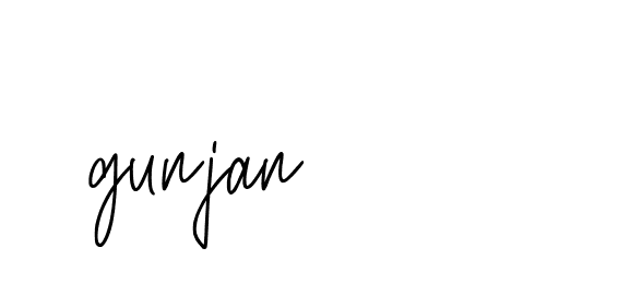 Signature of gunjan