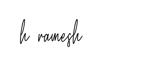 Signature of h-ramesh