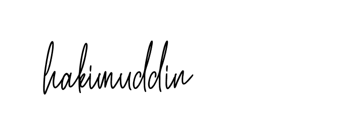 Signature of hakimuddin