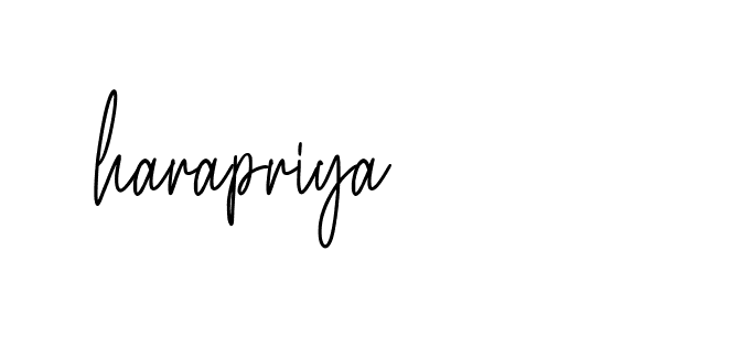 Signature of harapriya