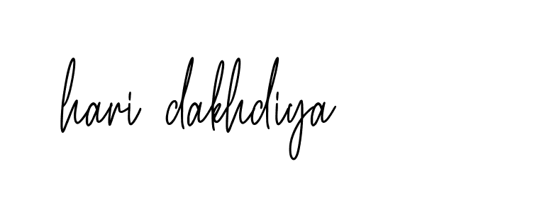 Signature of hari-dakhdiya