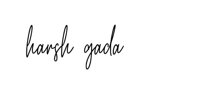 Signature of harsh-gada