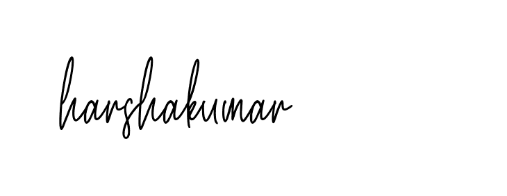 Signature of harshakumar