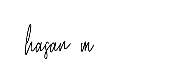 Signature of hasan-m