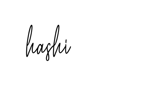 Signature of hashi