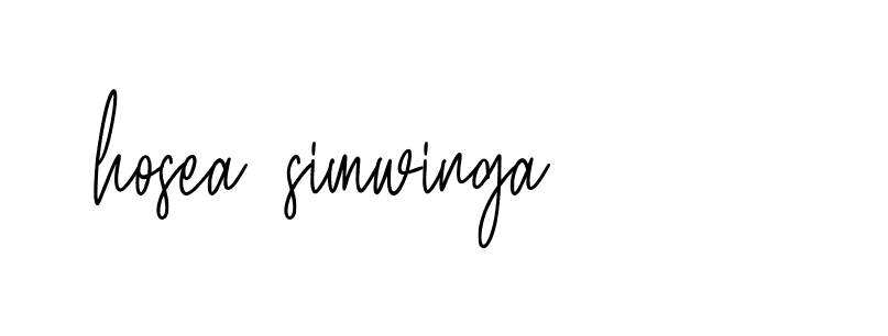 Signature of hosea-simwinga