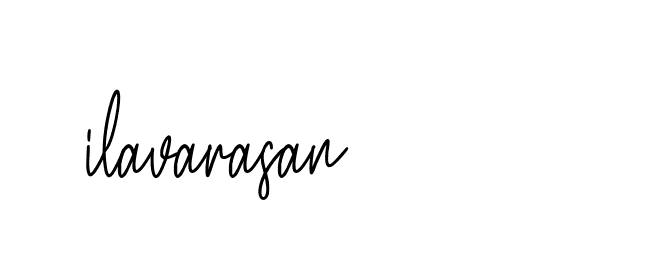 Signature of ilavarasan