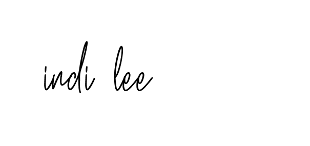 Signature of indi-lee