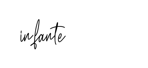 Signature of infante-