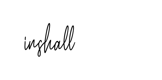 Signature of inshall