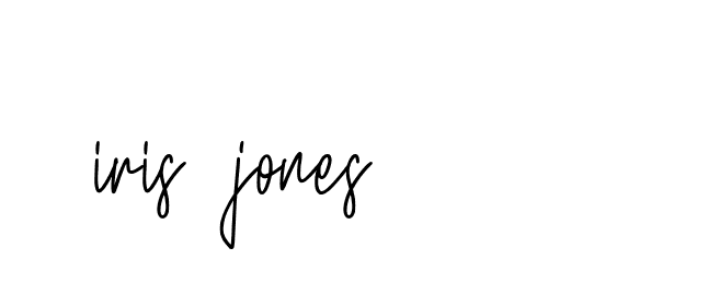 Signature of iris-jones