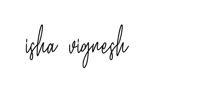 Signature of isha-vignesh