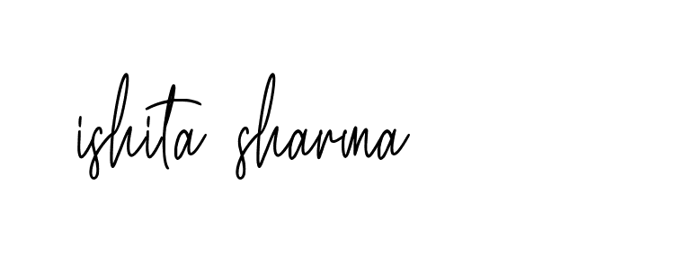 Signature of ishita-sharma