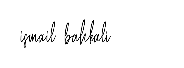 Signature of ismail-bahkali