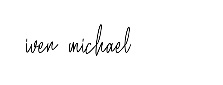 Signature of iven-michael