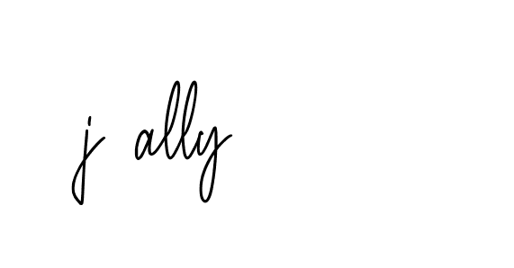 Signature of j-ally