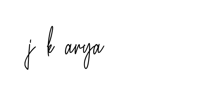 Signature of j-k-arya