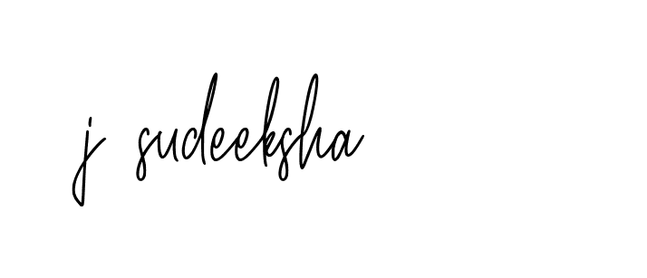 Signature of j-sudeeksha