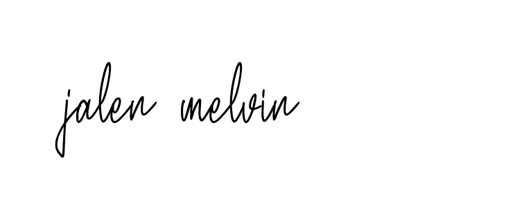 Signature of jalen-melvin