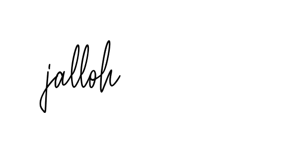 Signature of jalloh-